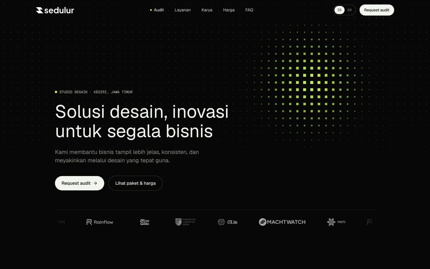 Sedulur Studio website